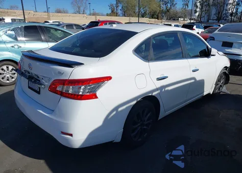 2015 Nissan Sentra Sv из США, поврежденный, VIN 3N1AB7AP0FL643708